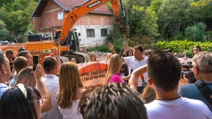 Građevinska dozvola za malu hidroelektranu na Uni ništavna