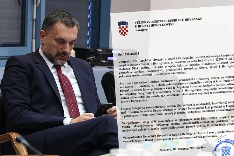 Šta piše u Konakovićevoj protestnoj noti Hrvatskoj i u odgovoru Zagreba
